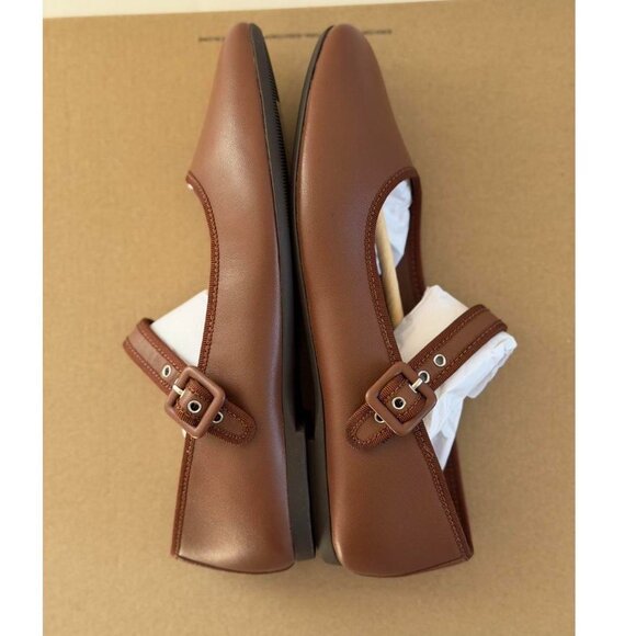 Everlane The Day Buckle Mary Jane in Rum, Size 7.5 - Picture 9 of 11